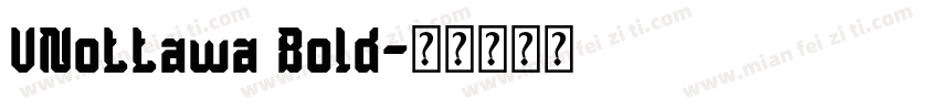 VNottawa Bold字体转换
